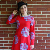 Jennie Lee Dress Fireworks - threefriendsapparels