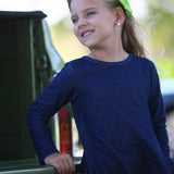 Jennie Lee Dress Denim - threefriendsapparels