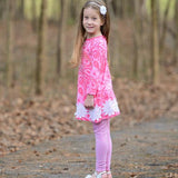 Jennie Lee Dress Pink Paisley - threefriendsapparels