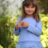 Hayley Long Sleeve Top Periwinkle - threefriendsapparels