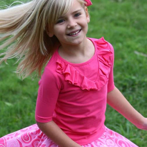 B! B! Top Fuchsia - threefriendsapparels