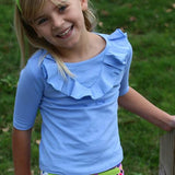 B! B! Top Periwinkle - threefriendsapparels