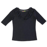 B! B! Ruffle Top Denim - threefriendsapparels