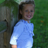 B! B! Top Periwinkle Stripe - threefriendsapparels