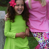 Lacey Top Lime - threefriendsapparels