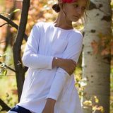 Lacey Top White - threefriendsapparels