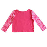 Mallory Top Pink Paisley - threefriendsapparels