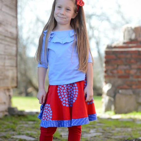 Twirly Skirt Fireworks - threefriendsapparels