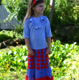Dream Maxi Skirt Splot Dot - threefriendsapparels