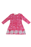 Jennie Lee Dress Pink Paisley - threefriendsapparels