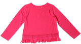 Hayley Long Sleeve Top Fuchsia - threefriendsapparels