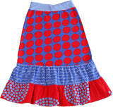 Dream Maxi Skirt Splot Dot - threefriendsapparels