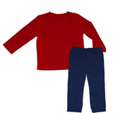 Davie Tee Shirt Red - threefriendsapparels