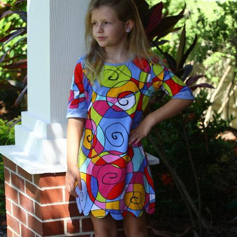 Abby Dress Amazed - threefriendsapparels