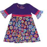 Goldie Dress Galaxy - threefriendsapparels