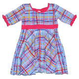 Bella Too Dress Madras - threefriendsapparels