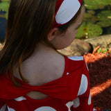 Bella Too Dress Red Round - threefriendsapparels