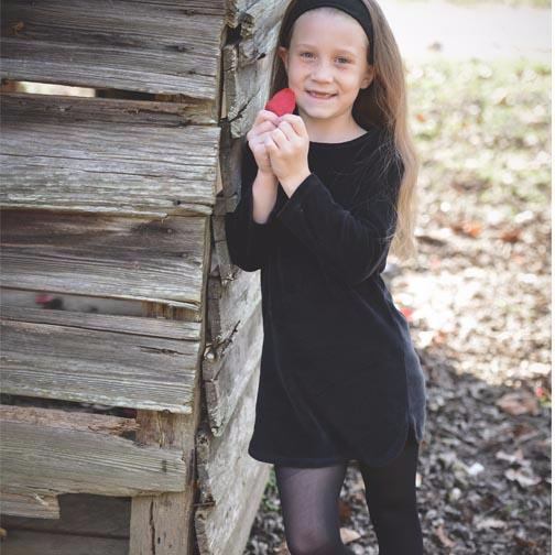 Sweet Tea T-Shirt Dress Black Velvet