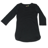 Sweet Tea T-Shirt Dress Black - threefriendsapparels