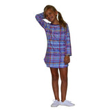 Sweet Tea T-Shirt Dress Madras - threefriendsapparels