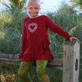 Mandy Top Burgundy - threefriendsapparels