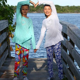 Mandy Tunic Ruffle Top Aqua - threefriendsapparels