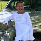 Mandy Top White - threefriendsapparels