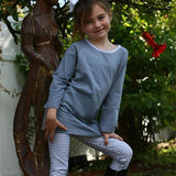 Dixie Heartback Tunic Gray - threefriendsapparels