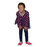 Kacey 2PC Set Navy Polka with Navy Leggings - threefriendsapparels