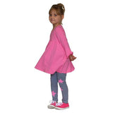 Kacey 2 PC Set Pink with Starlight Leggings - threefriendsapparels