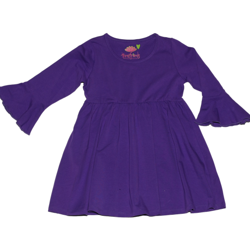 Kacey Babydoll Top Purple