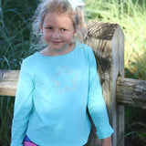 Maggie Top Aqua - threefriendsapparels