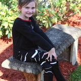 Maggie Top Black Velvet - threefriendsapparels