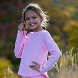 Maggie Top Ice Pink Velvet - threefriendsapparels