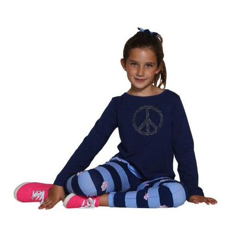 Maggie Top Navy - threefriendsapparels