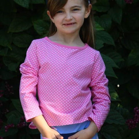 Maggie Top Pink Pinned - threefriendsapparels