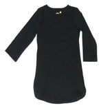 Sweet Tea Ladies T-Shirt Dress Black Velvet - threefriendsapparels