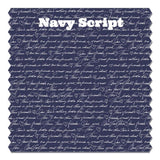 B! B! Top Navy Script - threefriendsapparels