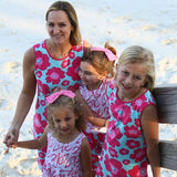 K!K! Reversible Wildflower Ladies dress - threefriendsapparels