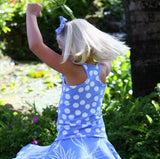 Baylor Racerback Top Dizzy Peri Dot - threefriendsapparels