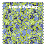 Mallory Top Green Paisley - threefriendsapparels