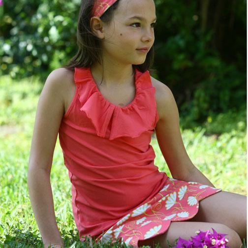 Baylor Sassy Skort Set Three Friends Flower