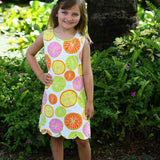 K!K! Reversible Dress Citrus - threefriendsapparels