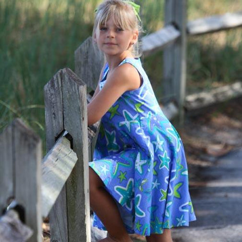 Little Cupcake Dress Starfish - threefriendsapparels