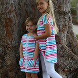 Polly Pocket Shift Dress Festive - threefriendsapparels