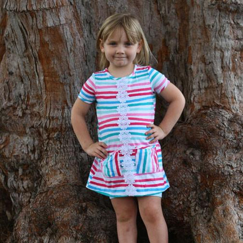 Polly Pocket Shift Dress Festive - threefriendsapparels