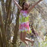 Becca Swing Dress Garden Party Silhouettes - threefriendsapparels