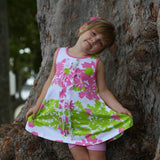 Becca Swing Dress Garden Party Silhouettes - threefriendsapparels