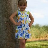 Becca Ruffle Swing Dress Schooled - threefriendsapparels