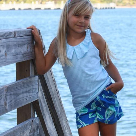 Breezies Tailored Short Flamingo - threefriendsapparels